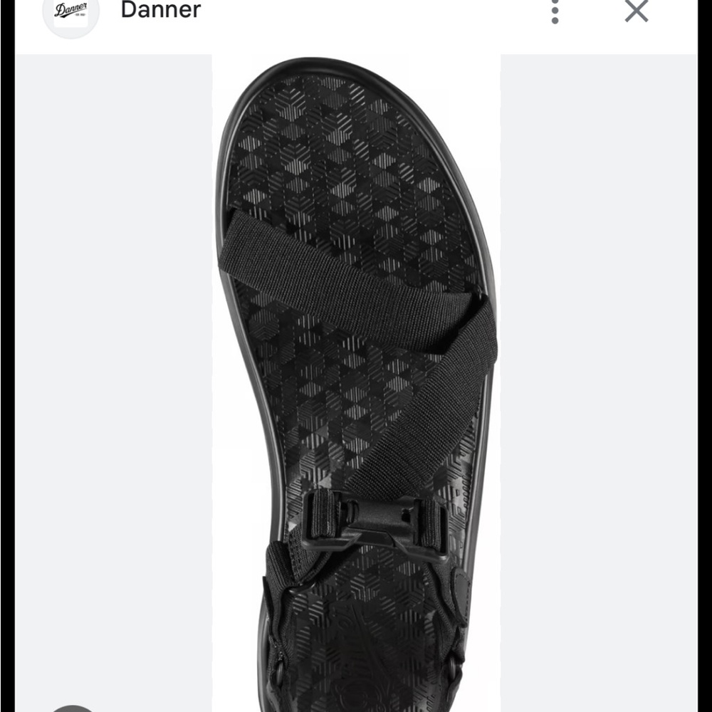 Danner Wallowa Black Adjustable Sandals